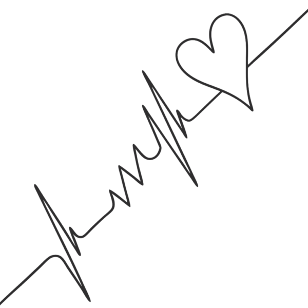 Line HeartBeat Clipart