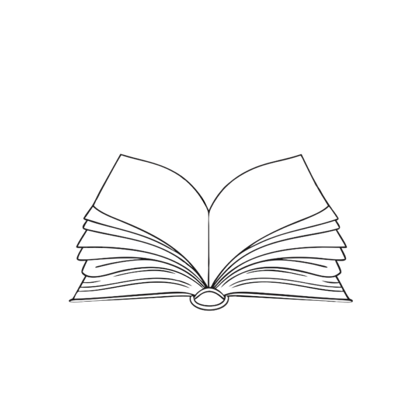 Open Book Clipart Black and White_Neoclipart_com