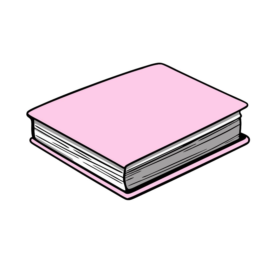 Pastel Pink Book Clipart_Neoclipart_com