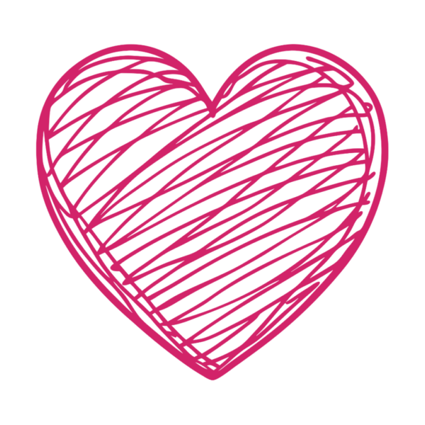 Pink Heart Shape Clipart