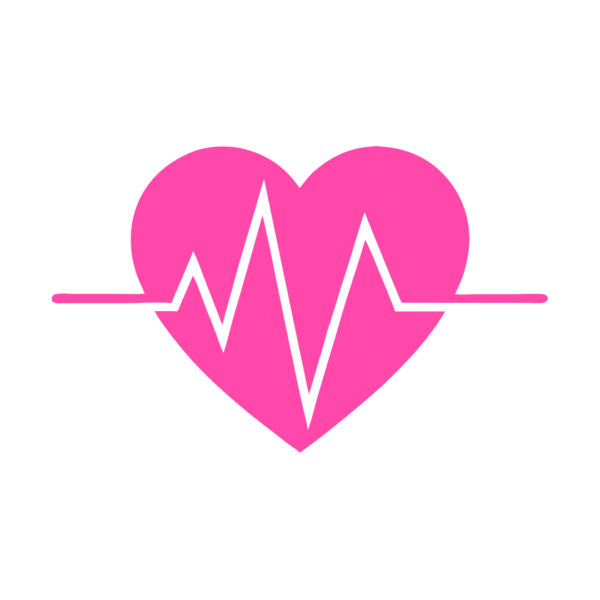 Pink Heartbeat Clipart