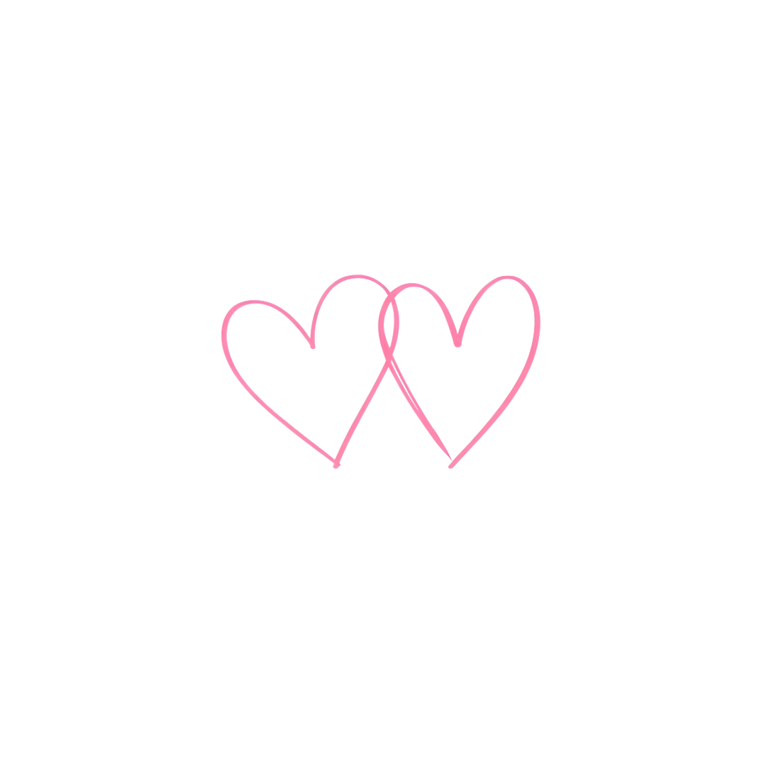 Pink Line Heart Clipart_Neoclipart_com