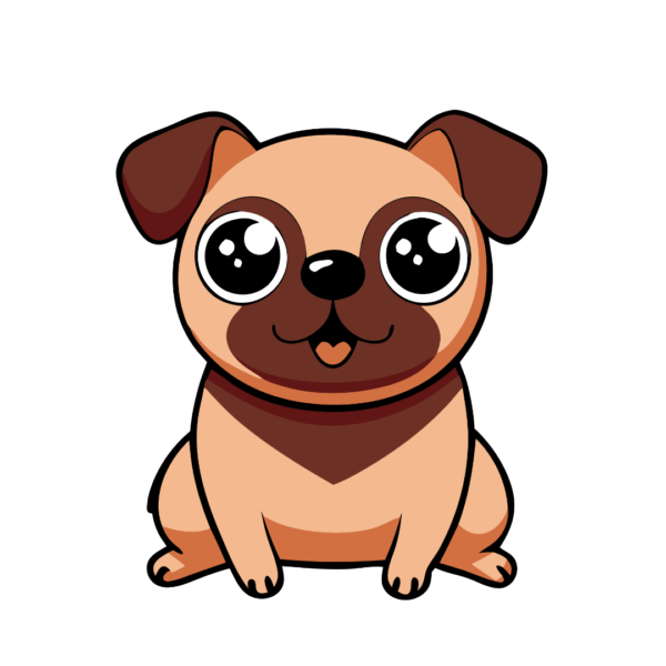 Pug Dog Clipart