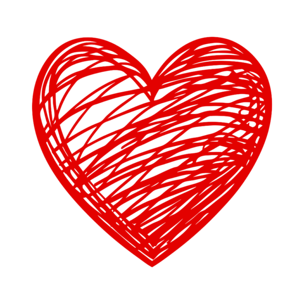 Red Heart Shape Clipart