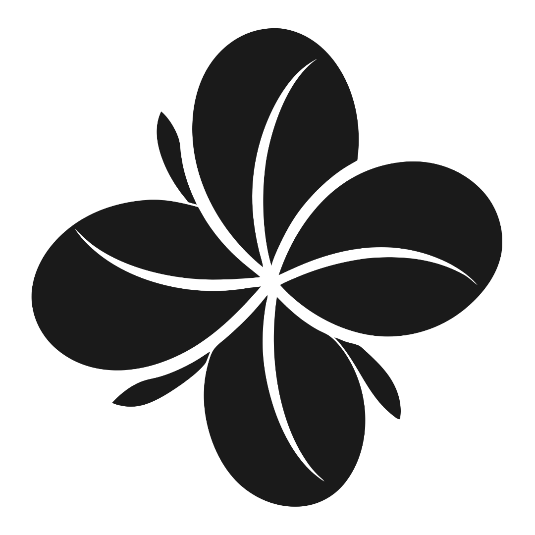Silhouette Frangipani Flower
