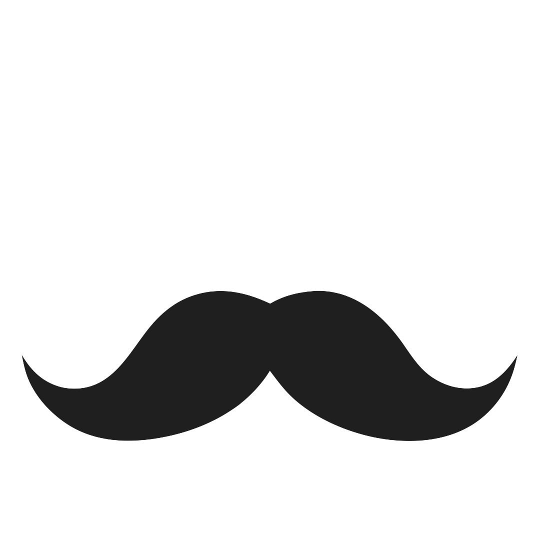 Silhouette St Patrick Day Moustache Clipart_Neoclipart_com