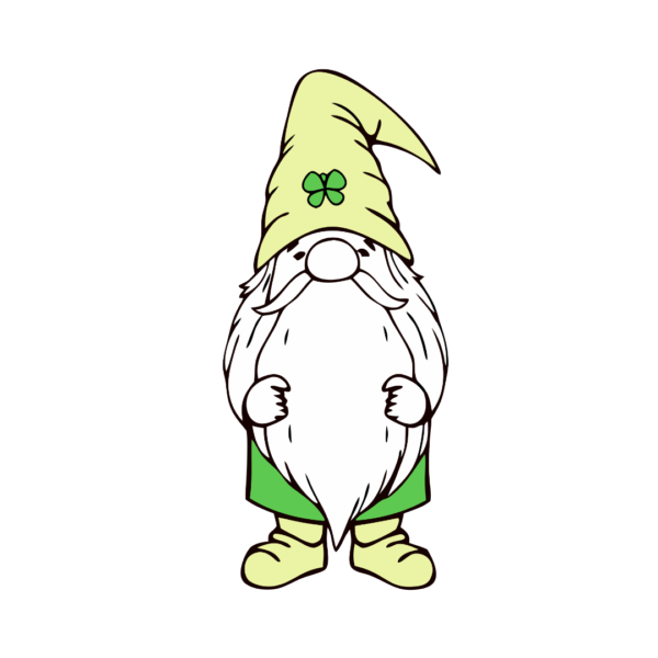 St Patrick Day Cute Gnome Clipart_Neoclipart_com