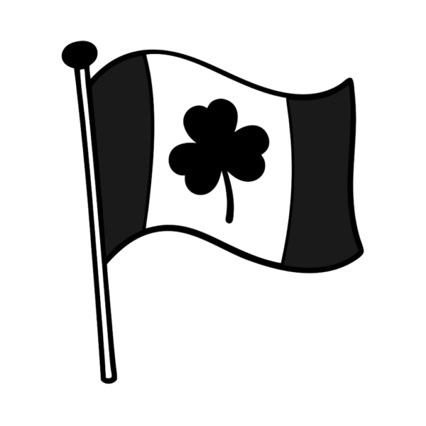 St Patrick Day Flag Clipart