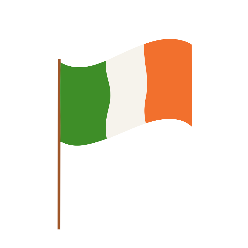 St Patrick Day Flag Vector Clipart_Neoclipart_com