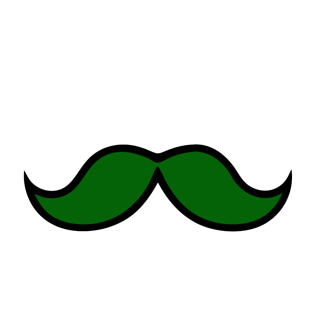 St Patrick Day Moustache Clipart_Neoclipart_com