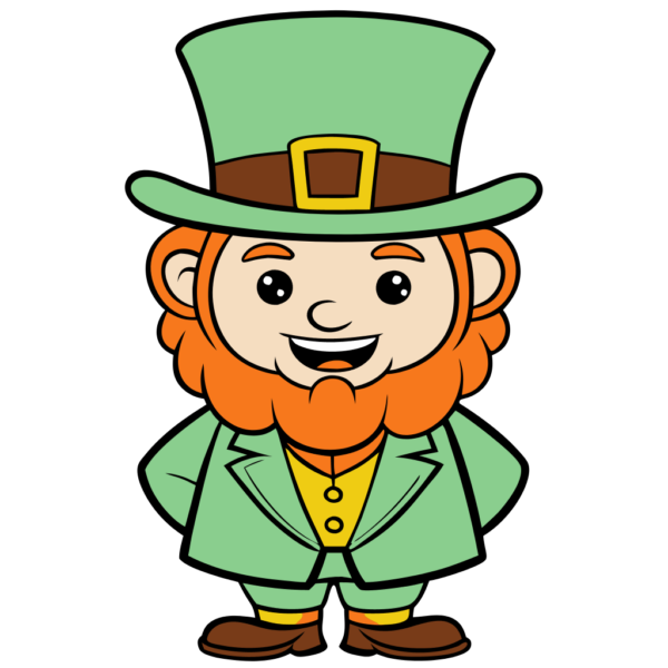 St Patrick Leprechaun Clipart_Neoclipart_com