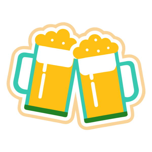 Two Beer Clipart