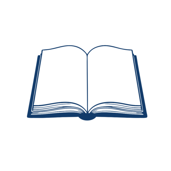 White Open Book Clipart