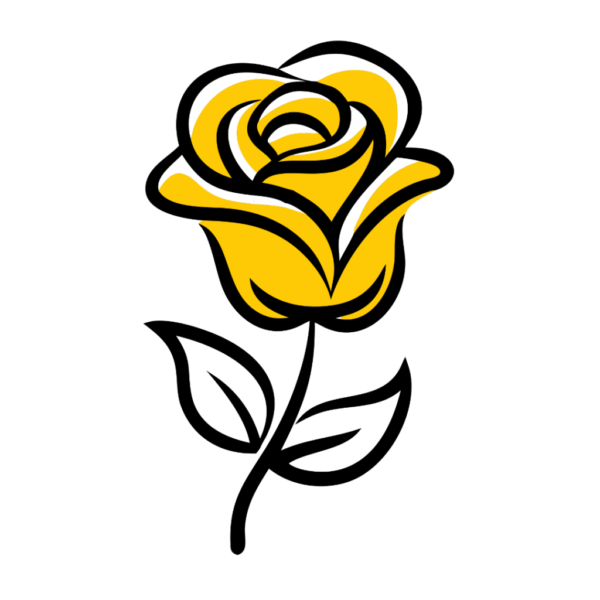 Yellow Rose clipart