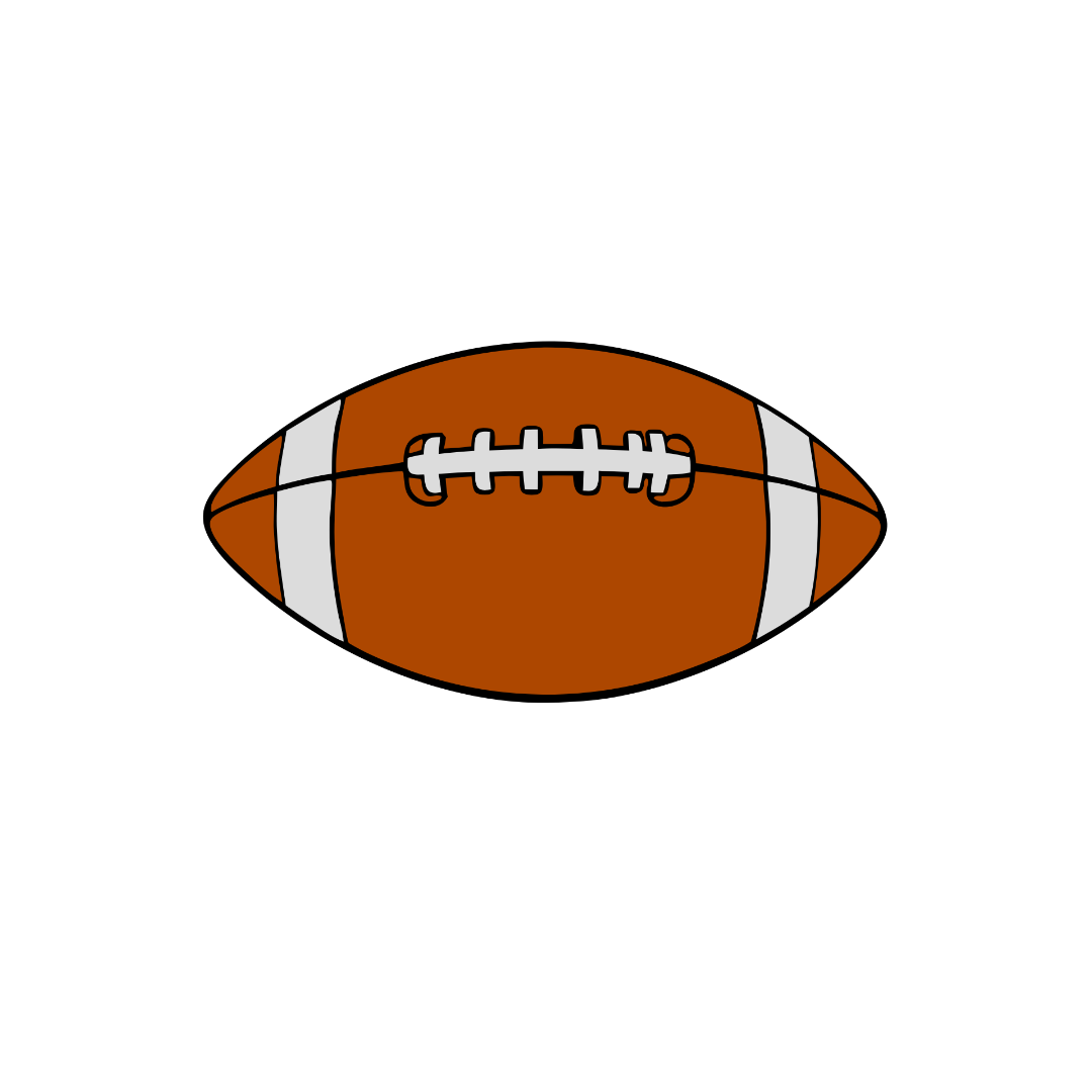American Football Ball Illustration_Neoclipart_com