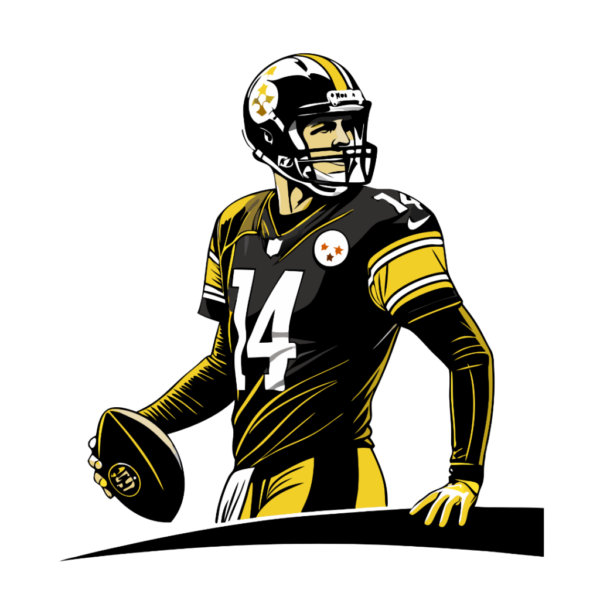 American Football Player Clipart