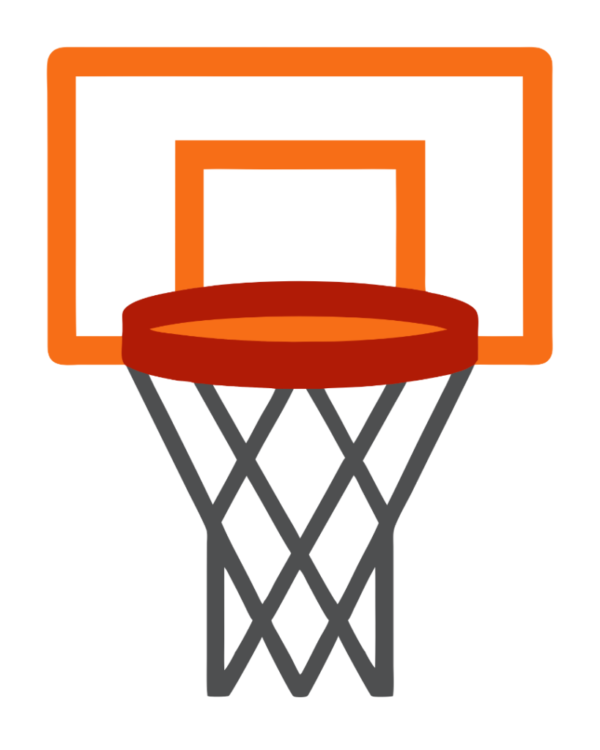 Basketball Backboard Illutration