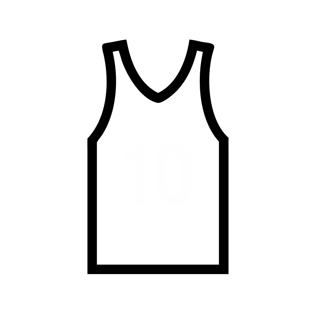Basketball Jersey Clipart Black and White_Neoclipart_com