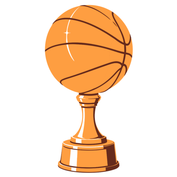 Basketball Trophy Clipart