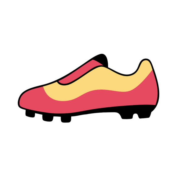 Cartoon Football Shoe Icon