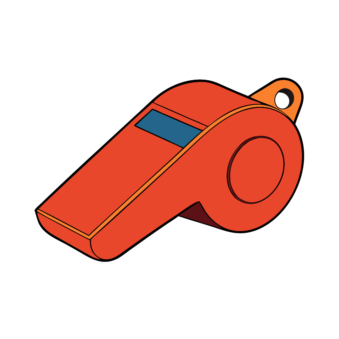 Cartoon Football Whistle Clipart_Neoliclipart_com