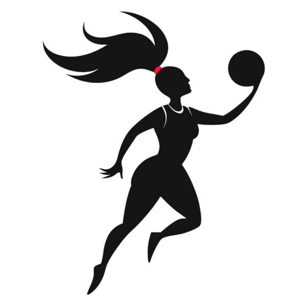 Female Basketball Player Silhouette