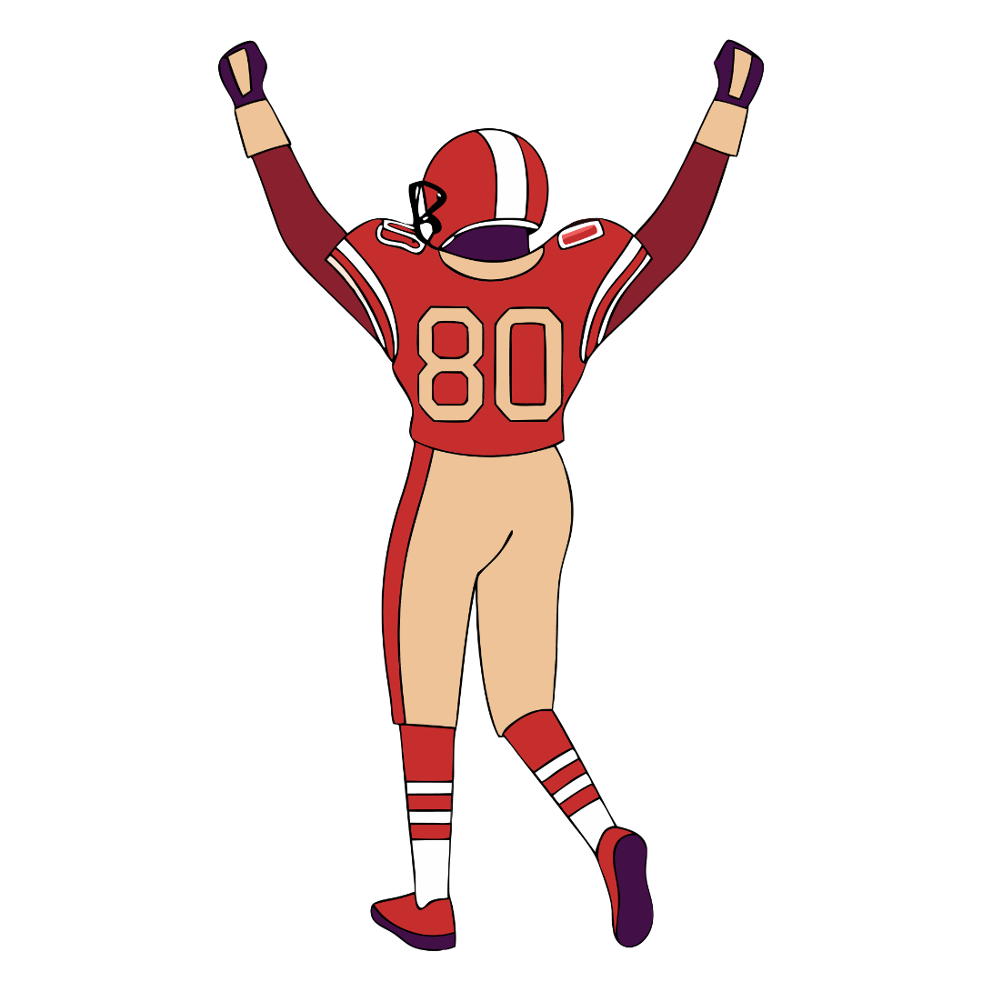 Fooball Player Enjoying the Goal Clipart_Neoliclipart_com