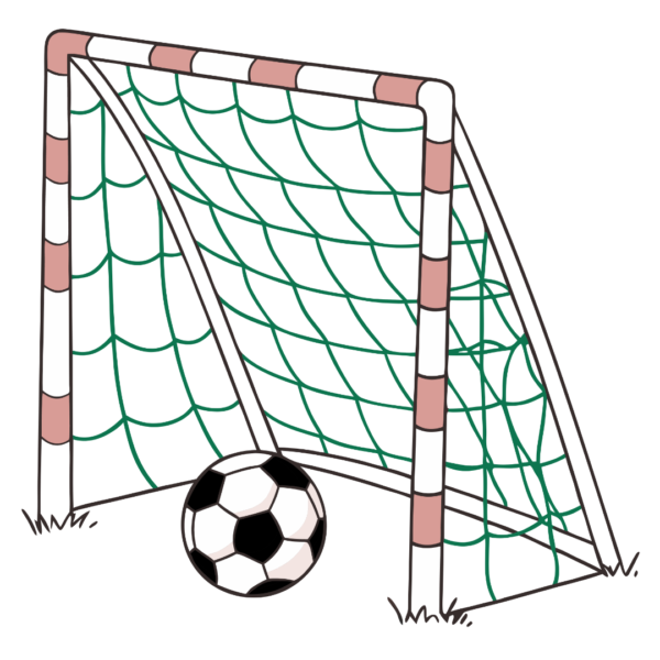 Football Goal with Ball Clipart_Neoclipart_com