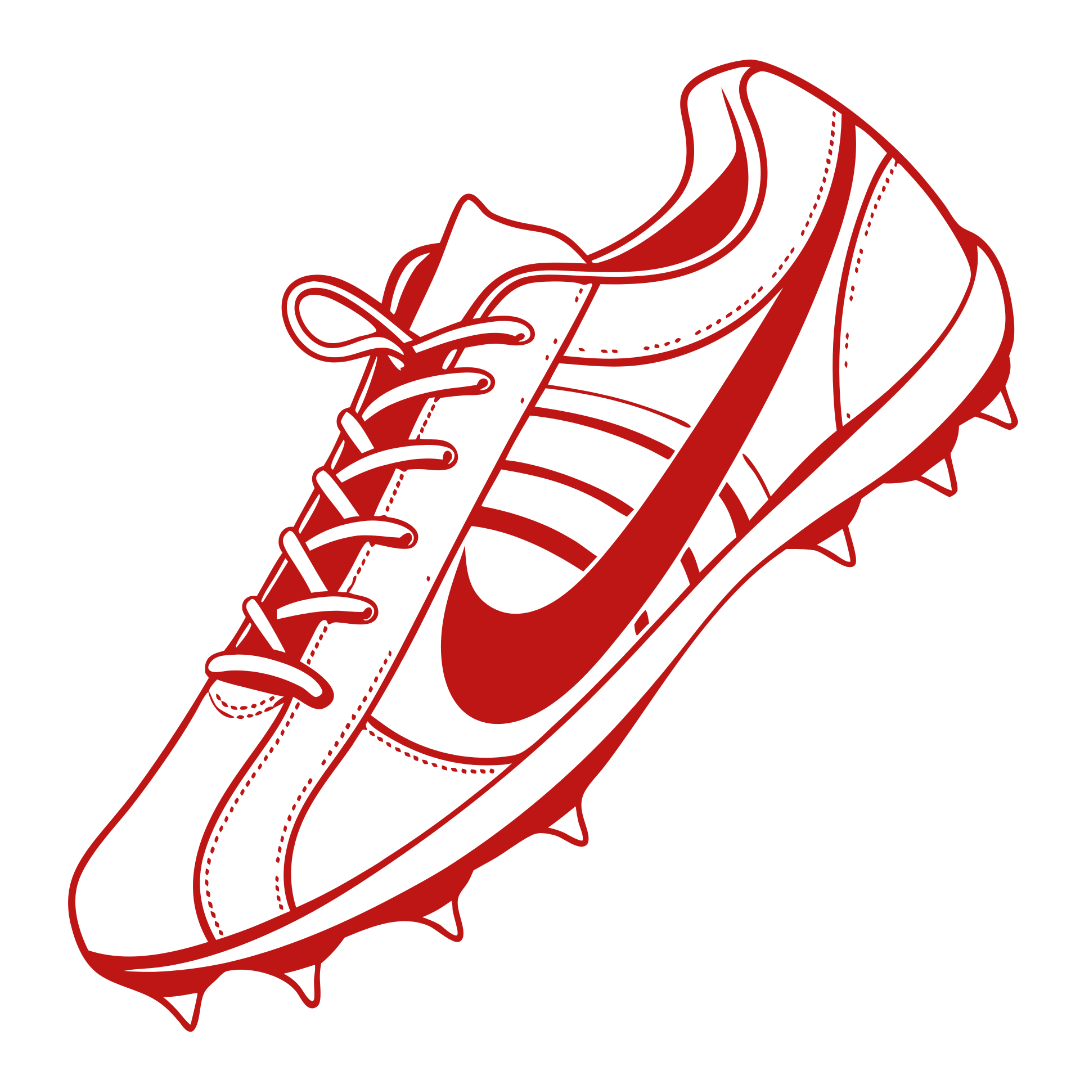 Red Football Shoe Clipart_Neoclipart_com