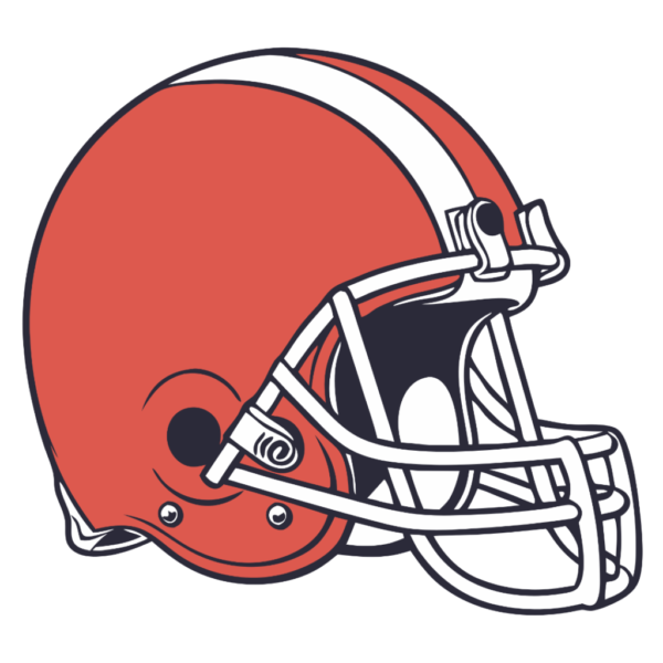 Retro Football Helmet Clipart