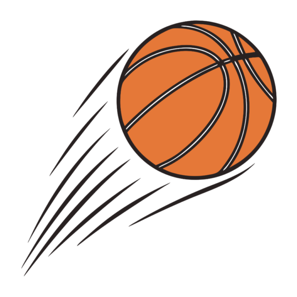 Throwing Basketball Cartoon Clipart